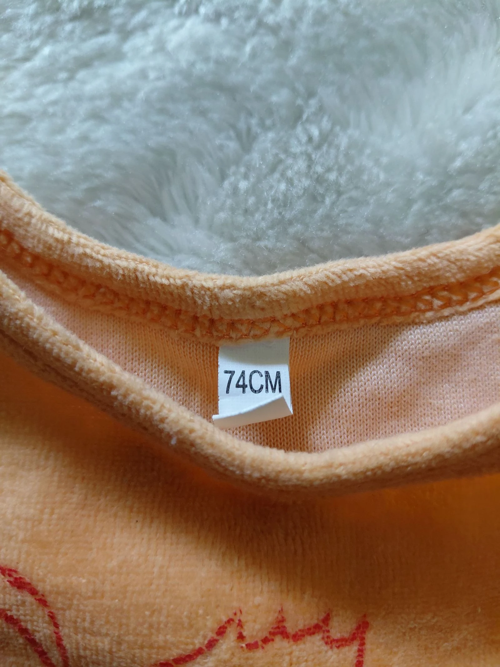 Suéter de terciopelo súper suave unisex 12 meses – photo 4